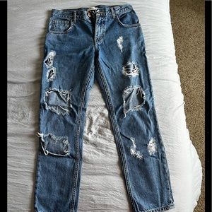 Boyfriend jeans size 24